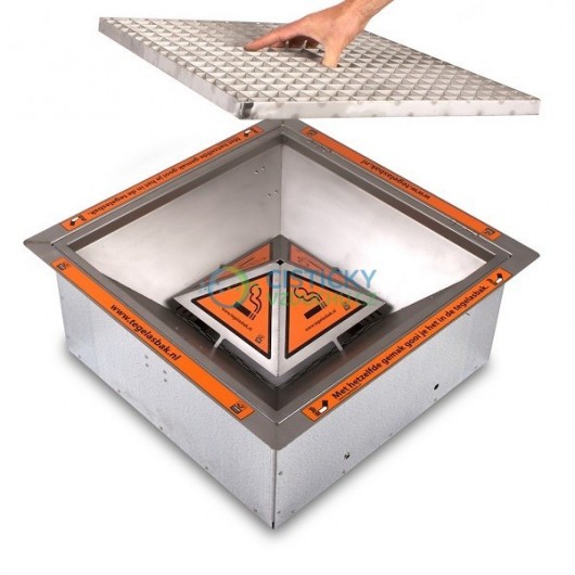 Podzemní popelník CleanCube 600 XL