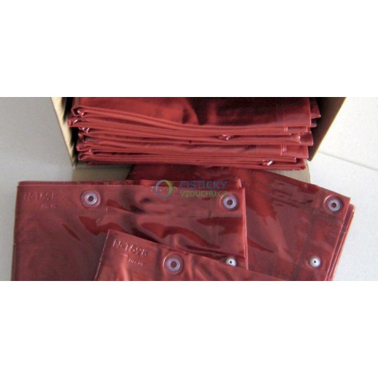 Ochranný svařovací závěs CEPRO Orange (červený)